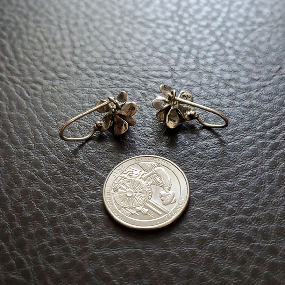 Sterling silver earrings - Picture 7 of 7